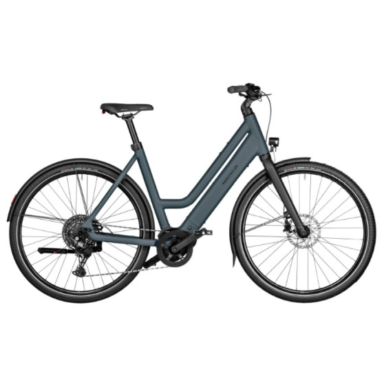 Vélo ville électrique Riese & Müller Culture Mixte touring denim	