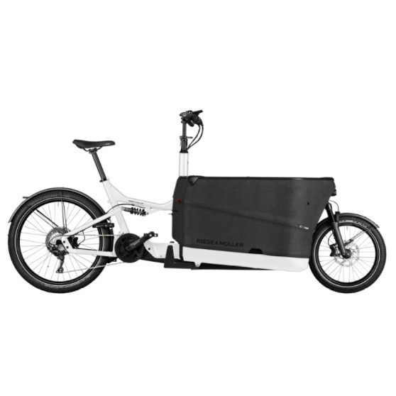Vélo cargo électrique Riese & Müller Packster2 70 CT touring white
