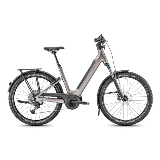 Vélo randonnée électrique Moustache Samedi 27 Xroad 6 titanium