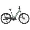 Vélo randonnée électrique Moustache Samedi 27 Xroad FS 4 vert porte-bagages light