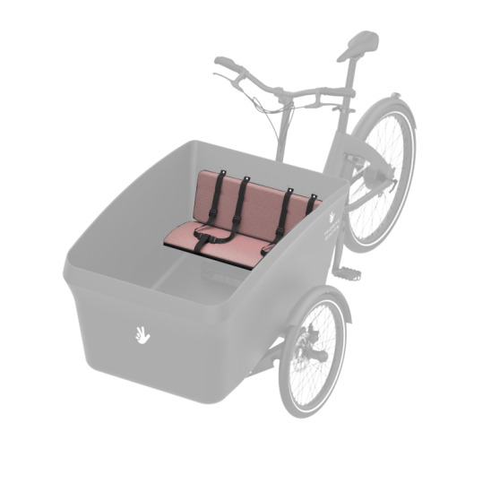 Banc passager pour triporteur Triobike Boxter CL