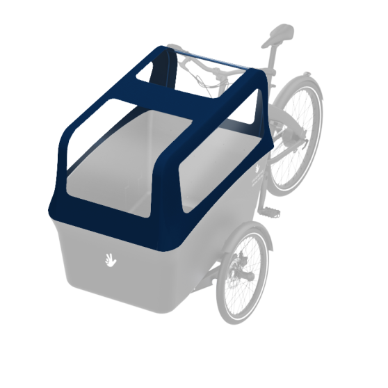 Tente de pluie pour triporteur Triobike Boxter CL