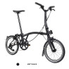 Vélo pliant Brompton P Line - 4 vitesses (2026)