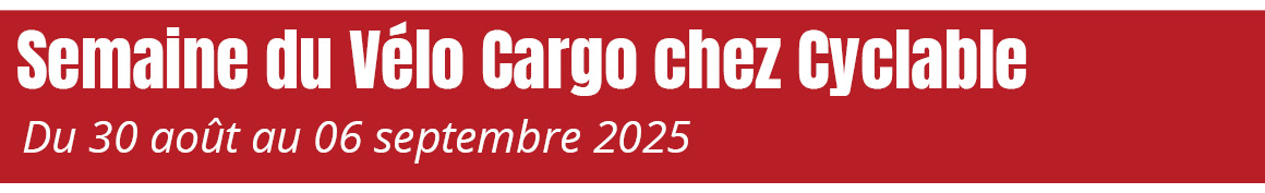 Promotion vélo